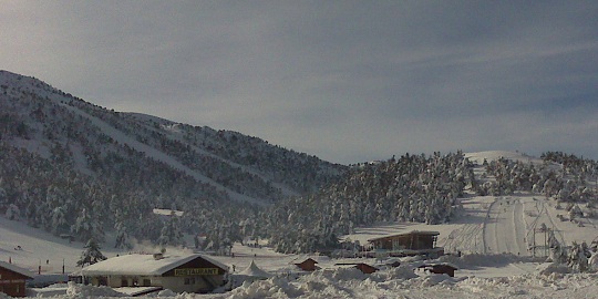 Greolieres les Neiges offers ski, cross-country ski, sledge, snowshoes etc... between 1400m and 1800m