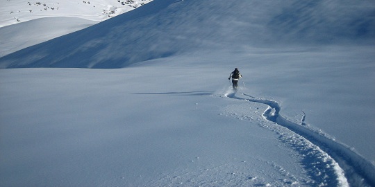 La station de Greolieres les Neiges