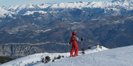 Greolieres les Neiges une station familliale