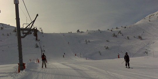 Des pistes pour tous les niveaux a Greolieres les Neiges